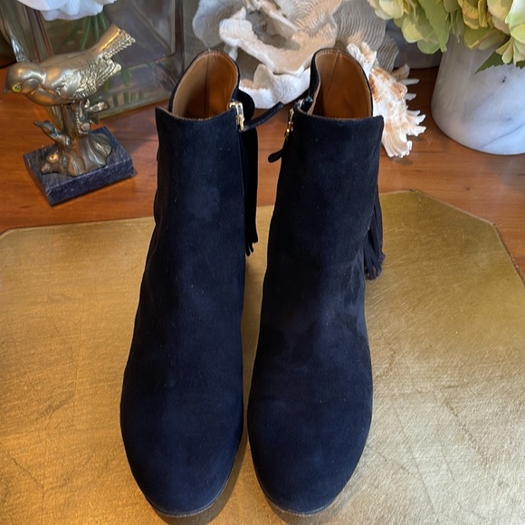 Chloe Montecchio Camoscio Black Tasseled Booties | RARE! - Picture 7 of 15